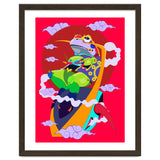 Knight Frog Pop Art Illustration thumbnail