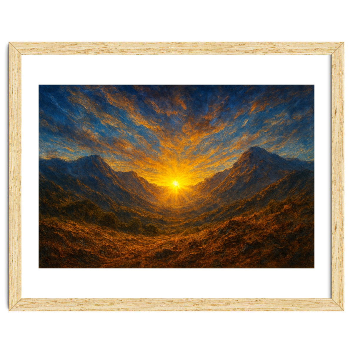 "Breath of the Mountains” From the collection “Symphony of the Elements”