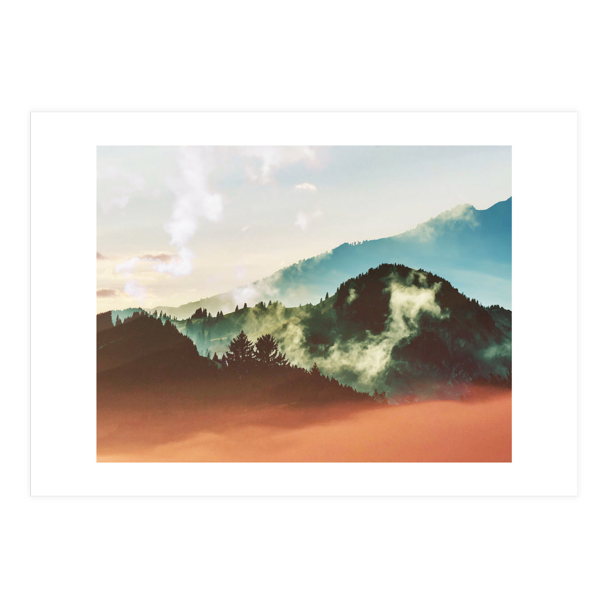Mighty Mountain #society6 #decor #buyart (Print Only)