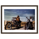 DENNIS HOPPER and PETER FONDA in EASY RIDER (1969), directed by DENNIS HOPPER. thumbnail