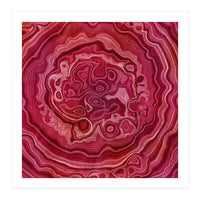 Red Agate Texture 07 (Print Only)