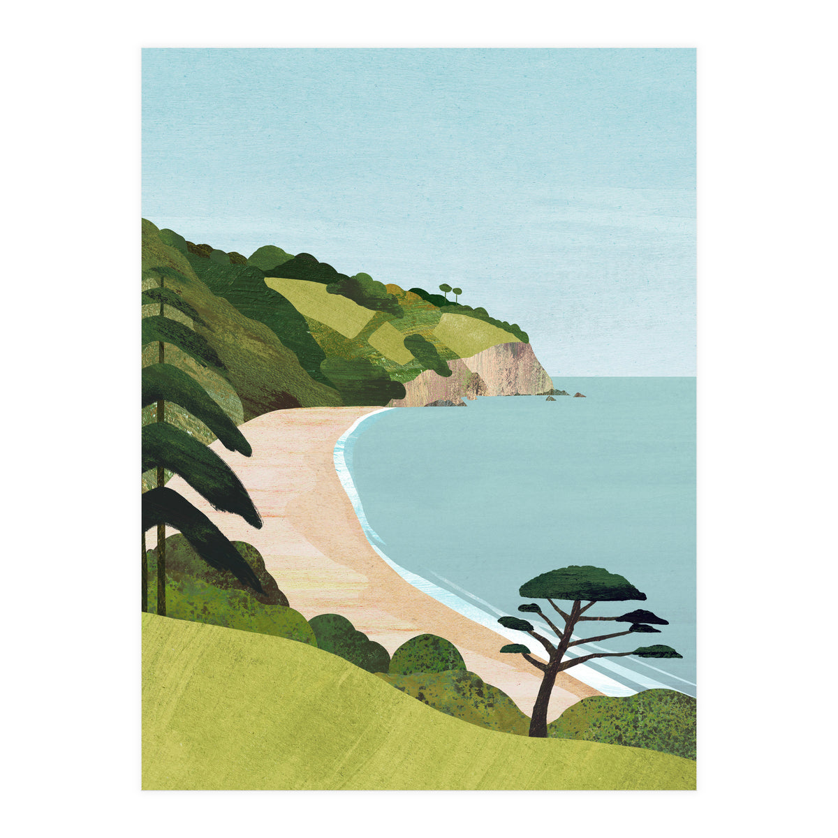 Blackpool Sands, Devon (Print Only)