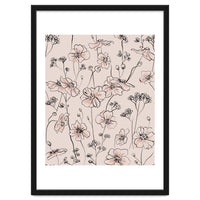 Wild Roses Floral Pattern