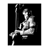 Marcus Miller American Music Legend in Grayscale (Print Only) thumbnail