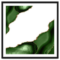 Green & Gold Agate Texture 22