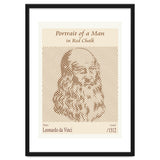 Portrait Of A Man In Red Chalk (self Portrait) – Leonardo Da Vinci (1512) thumbnail