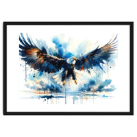 Soaring Spirit Of Freedom Eagle In Flight