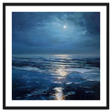 Midnight Blue Moonlit Seascape thumbnail