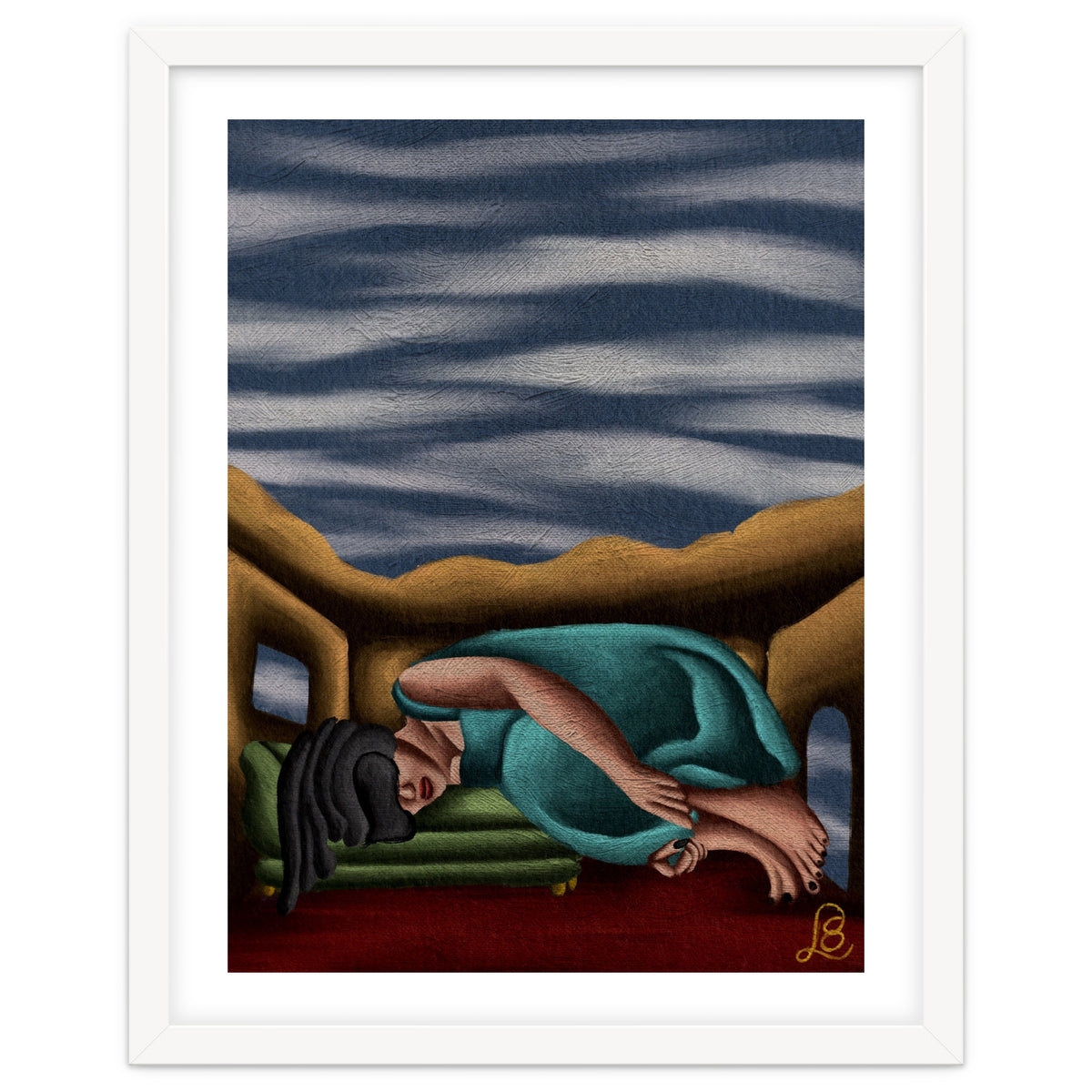 "Still Big, Still Heavy" (oil painting version)