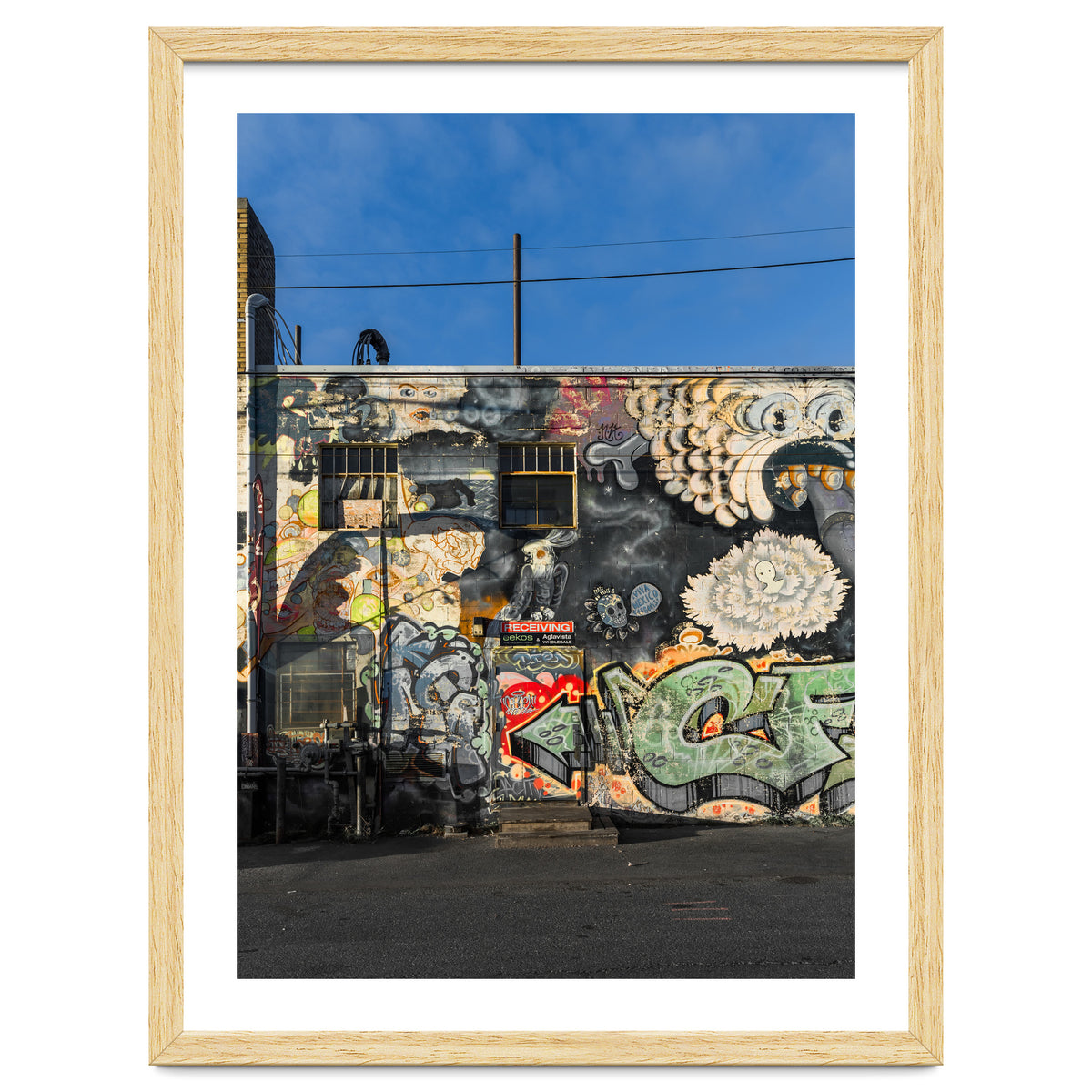 Cooke St Thunder Bay Graffiti Color Version No 2