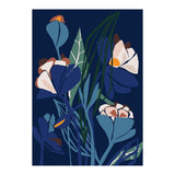 Florals At Night – Modern Illustration (Print Only) thumbnail