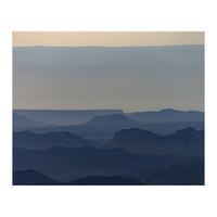 Sunrise over Ramon crater #5 (Print Only)