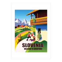 Village in Slovenia (Print Only)