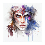 Watercolor Warrior Woman #1 (Print Only) thumbnail