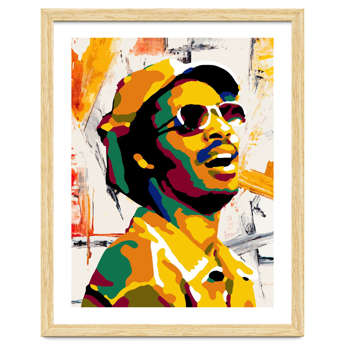 Stevie Wonder Retro Pop Art 3