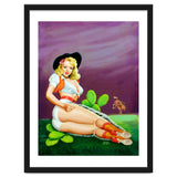 Sexy Pinup Gil Fell On Cactus From A Horse thumbnail