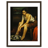 Julio Romero de Torres / 'La chiquita piconera', 1930, Oil on canvas, 100 x 80 cm. thumbnail