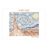 Starry Night – Vincent Van Gogh (Print Only) thumbnail