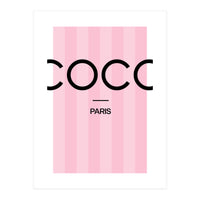 Paris Fashion Quote Art, Coco Chanel, Chic Decor (Print Only)