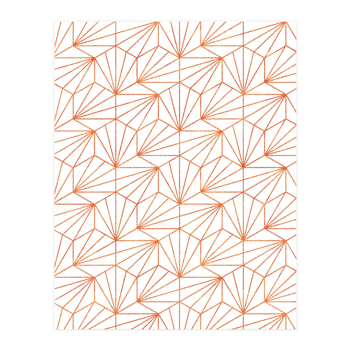 Rose Gold And White (Print Only)