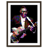 Howlin Wolf American Blues Guitarist Colorful thumbnail