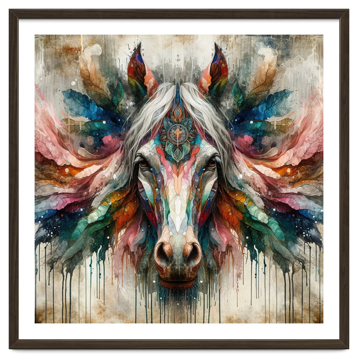 Ornate Horse Portrait