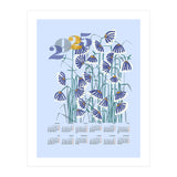 calendar 2025 pastel light blue (Print Only) thumbnail