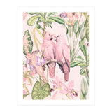 Pink Cockatoos in Love (Print Only) thumbnail