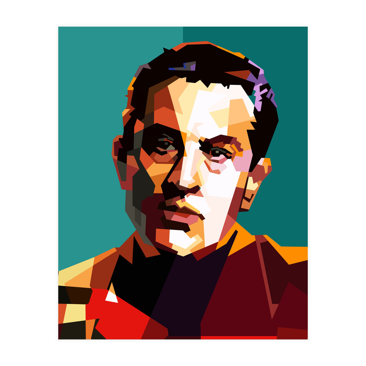 Robert De Niro The Godfather Pop Art WPAP (Print Only)