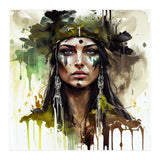 Ceremonial Druid Warrior Portrait (Print Only) thumbnail