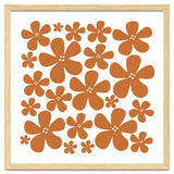 Brown Flowers Pattern thumbnail