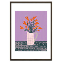 Floral Pitcher