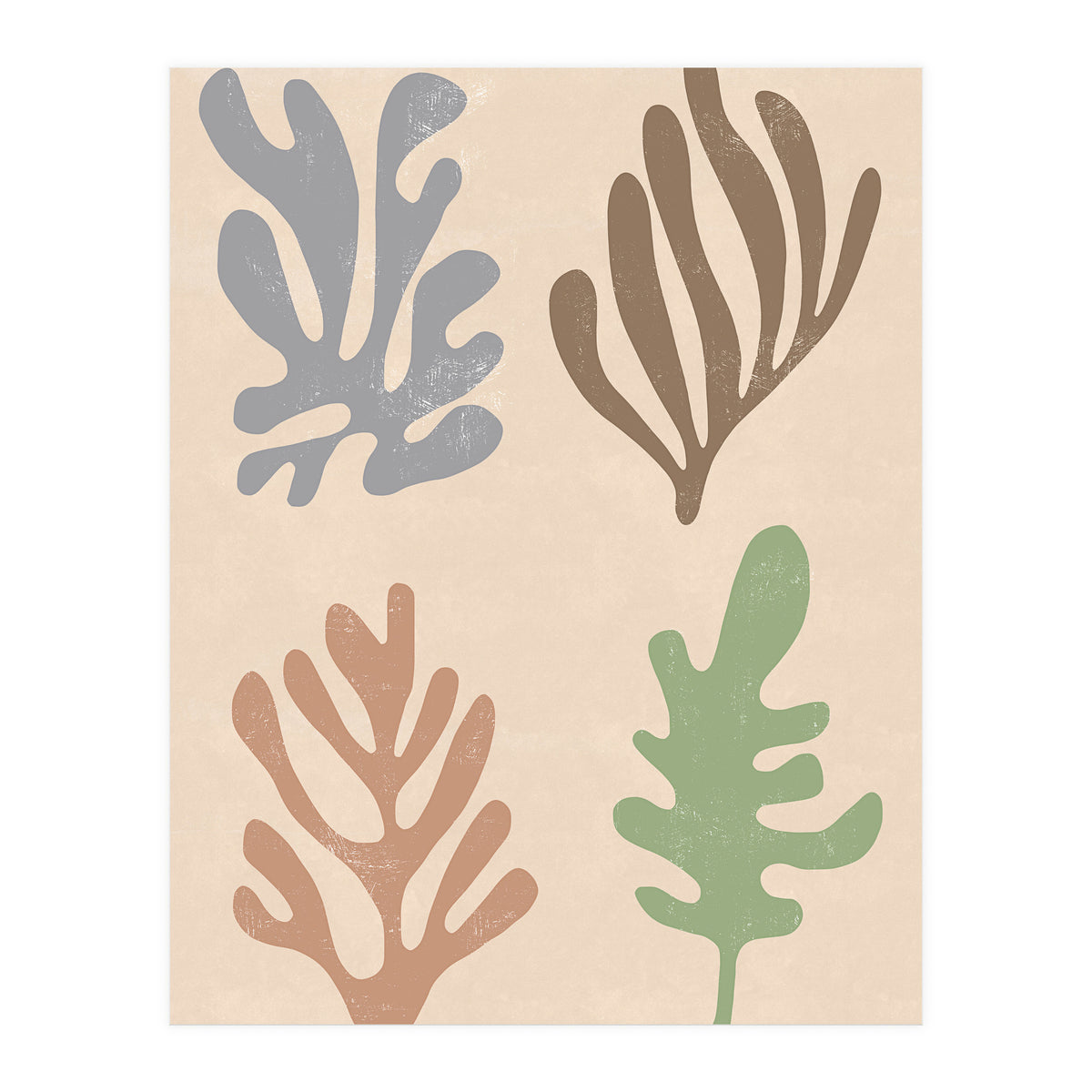 Matisse Leaves III (Print Only)
