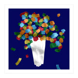 Abstract Flowers  (Print Only) thumbnail