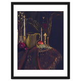 Dark Baroque Table still life moody still life oils thumbnail