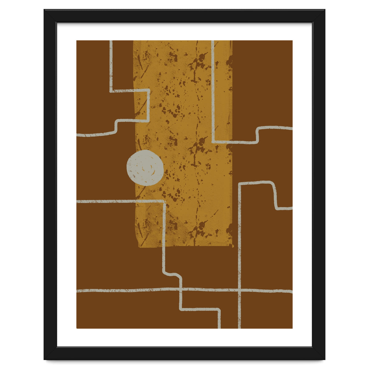 Eclipse in Barren Land