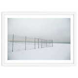 Fence in the Winter seascape thumbnail