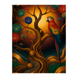 Parrot in Retro Contemporary Aesthetics (Print Only) thumbnail