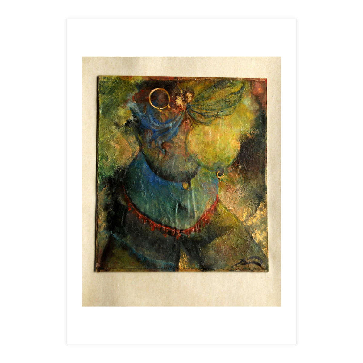 Angels.acryl.25x23cm (Print Only)