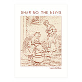 Sharing The News – Eugene De Blaas (Print Only) thumbnail
