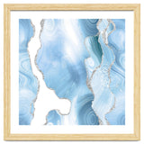 Blue & Silver Agate Glitter Texture 05 thumbnail