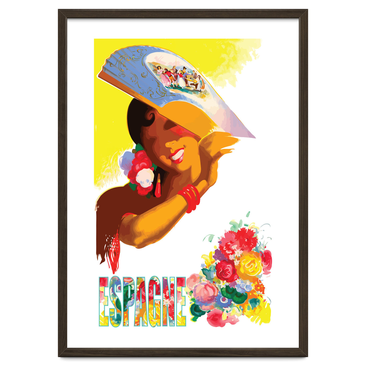 Spain, Woman With a Fan