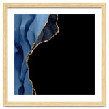 Navy & Gold Agate Texture 09 thumbnail