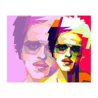 Bruno Mars Pop Art WPAP (Print Only)