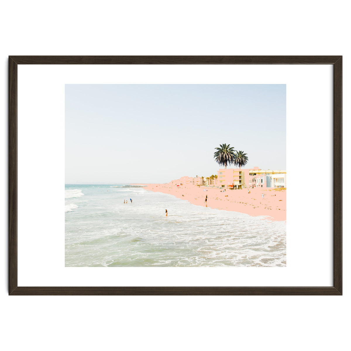 Pink Beach #society6 #decor #buyart
