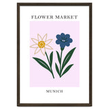 Munich Flower Market - Minimalist Edelweiss Botanical Print thumbnail