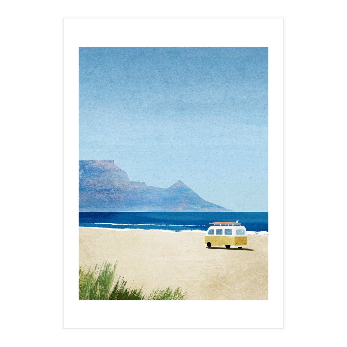 Kombi Surf Van, Cape Town (Print Only)