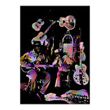 Cool John Ferguson And Captain Luke Blues Musician Legend Colorful (Print Only) thumbnail