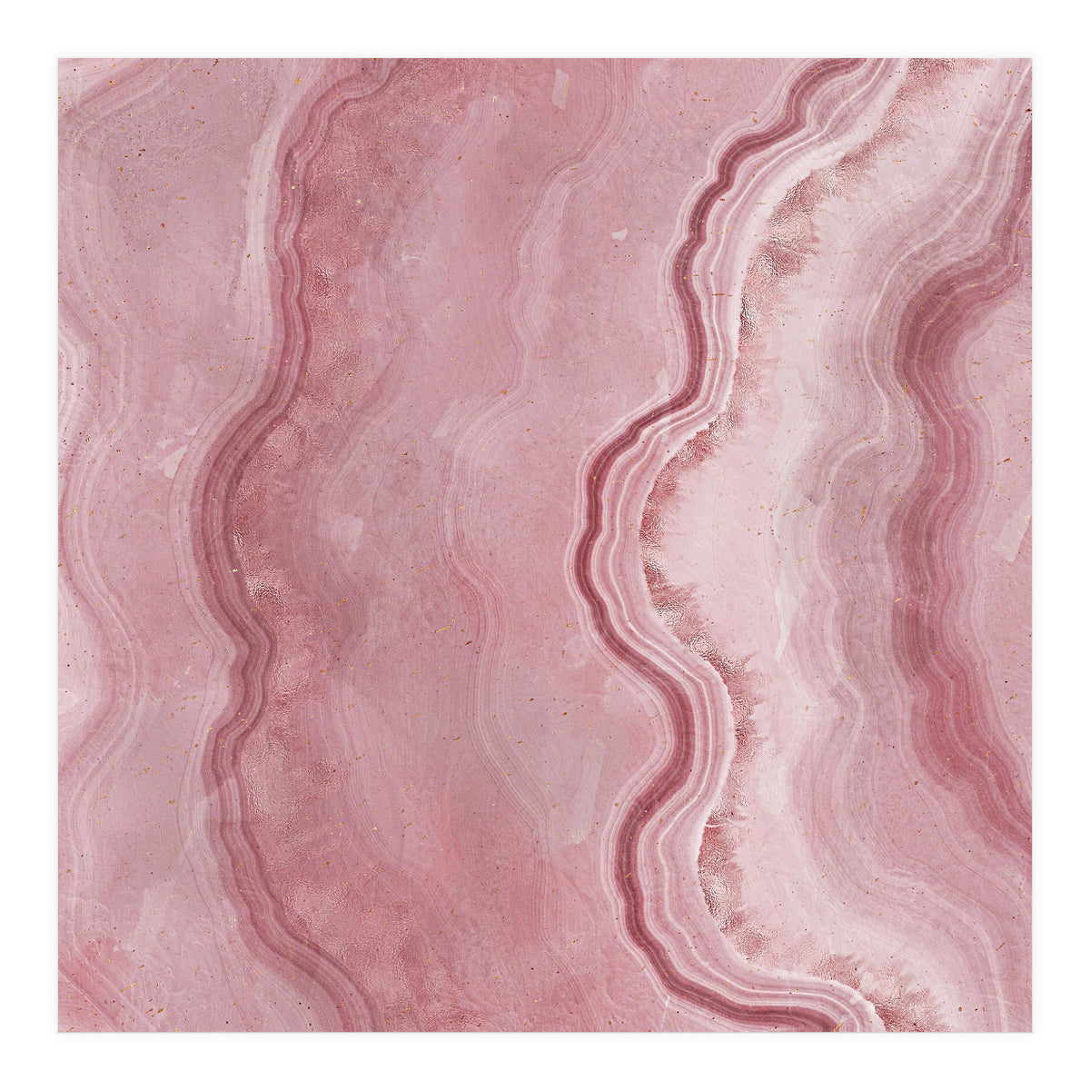 Pink Agate Texture 10 (Print Only)