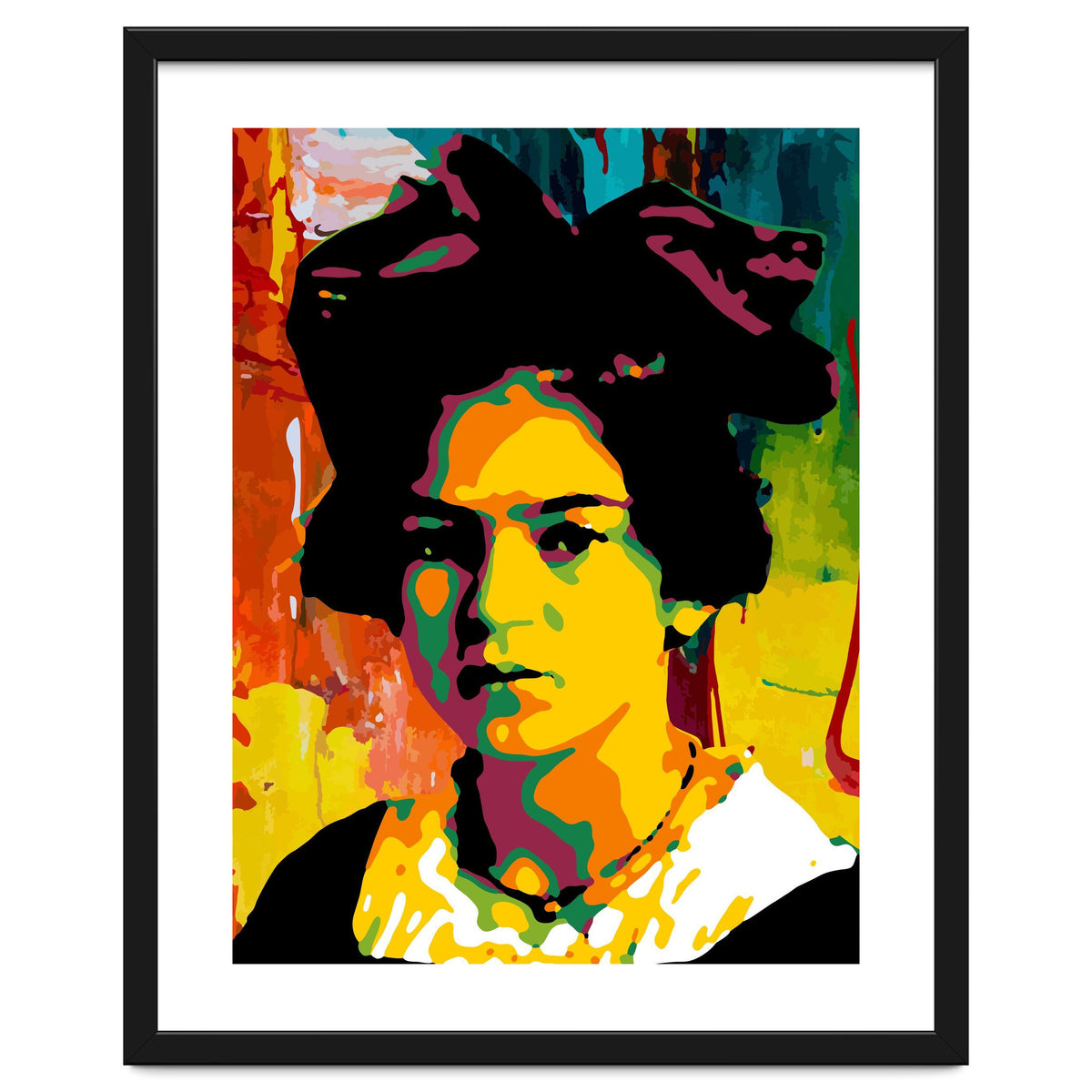 Frida Kahlo Abstract Art